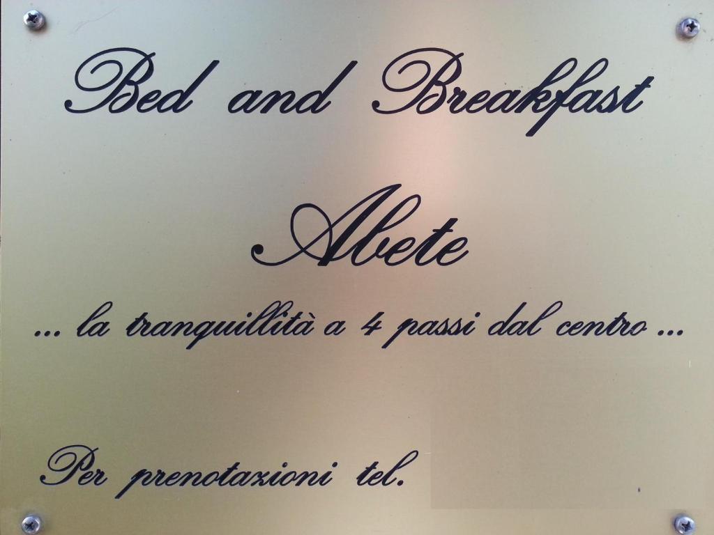 Abete Bed and Breakfast Verona Exteriör bild